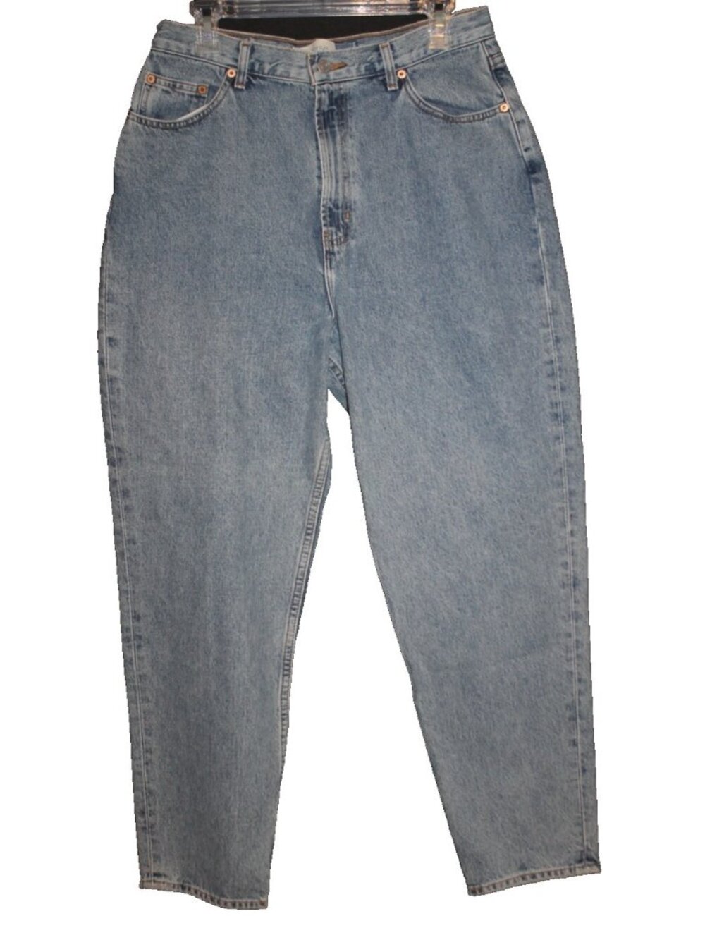 VINTAGE Gap Jeans Women's Size 14 Reverse Fit Ankle Light Wash 31x28 High-Rise